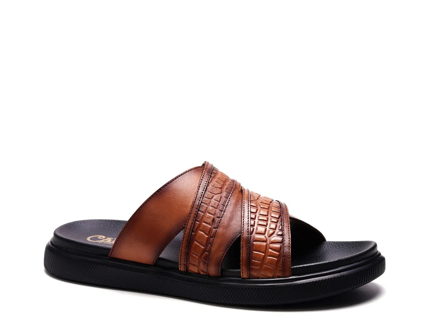 

Сандалии Carlos by Carlos Santana Rhythm Sandal, Tan Leather