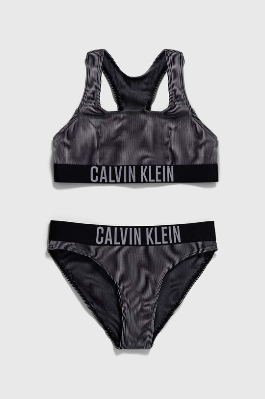 

Детский купальник-двойка. Calvin Klein Jeans, черный