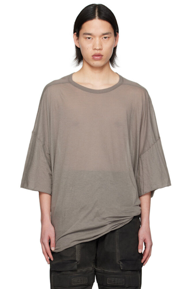 

Серая футболка Томми Rick Owens