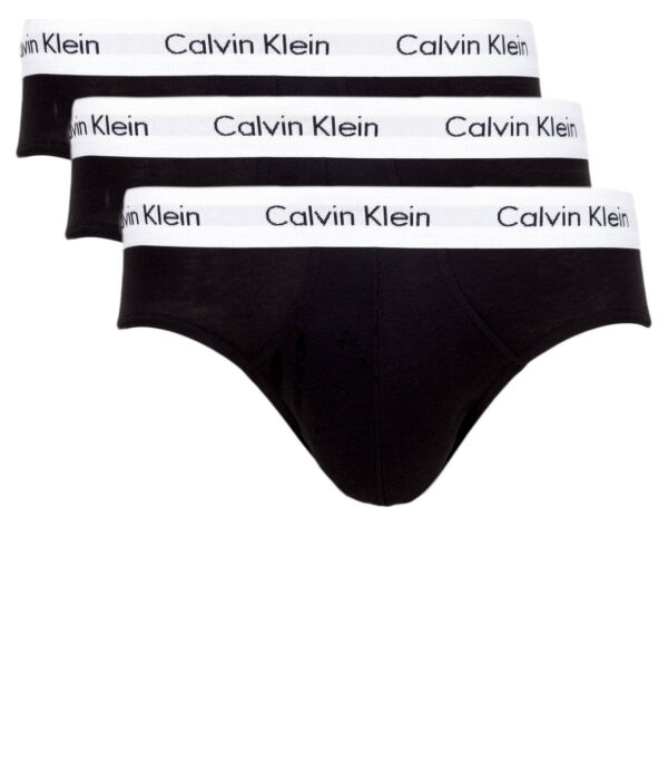 

Трусы мужские Calvin Klein Underwear брифы с логотипом бренда 3 шт, черный