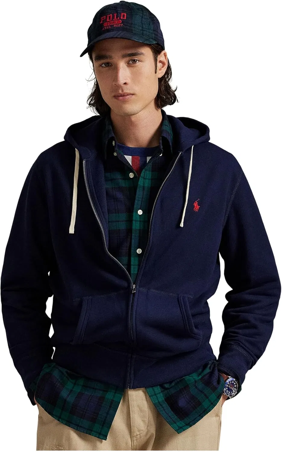 Худи Polo Ralph Lauren RL Fleece, цвет Cruise Navy