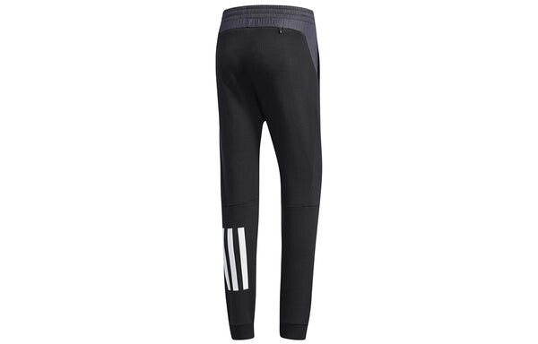 Спортивные штаны adidas neo M Cs Cf Tp Sports Stripe Slim Fit Long Pants Black, черный — фото 2