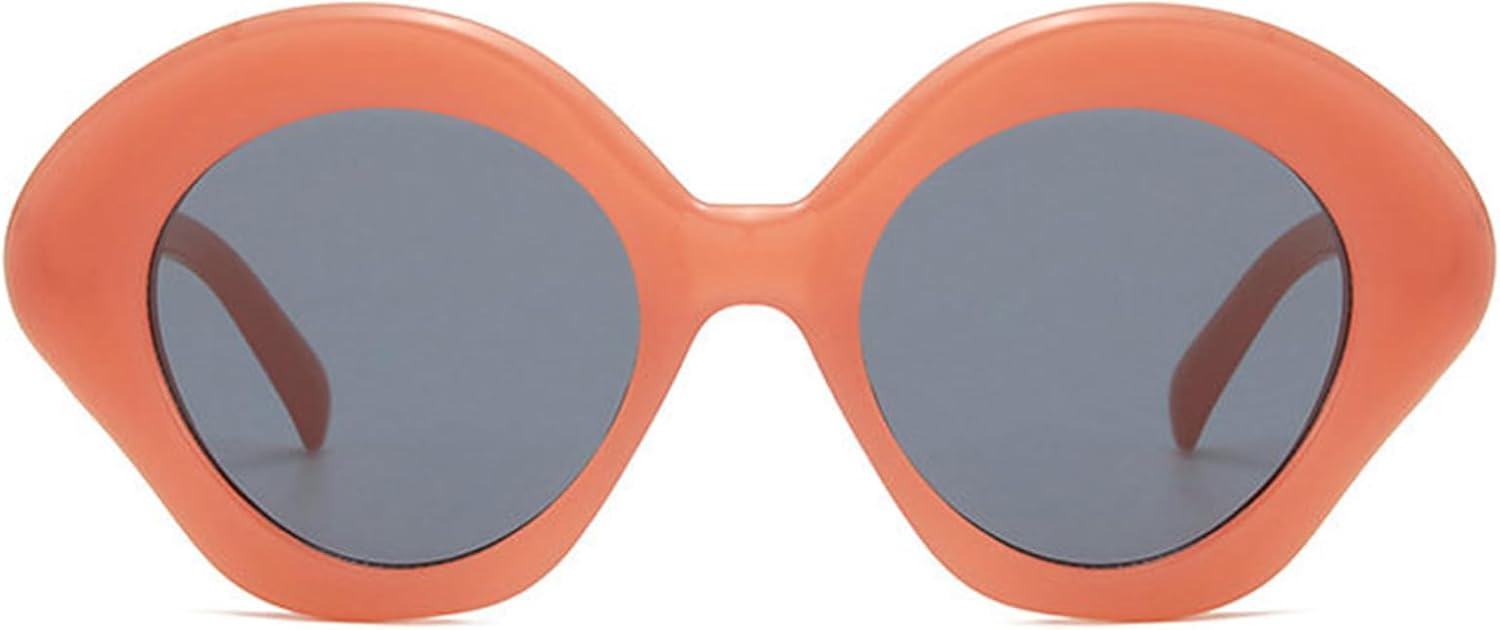 

Солнцезащитные очки Willochra Retro Cat Eye для женщин, модные градиентные очки с защитой от УФ-излучения UV400, стильные женские солнцезащитные очки неправильной формы черного цвета, C5