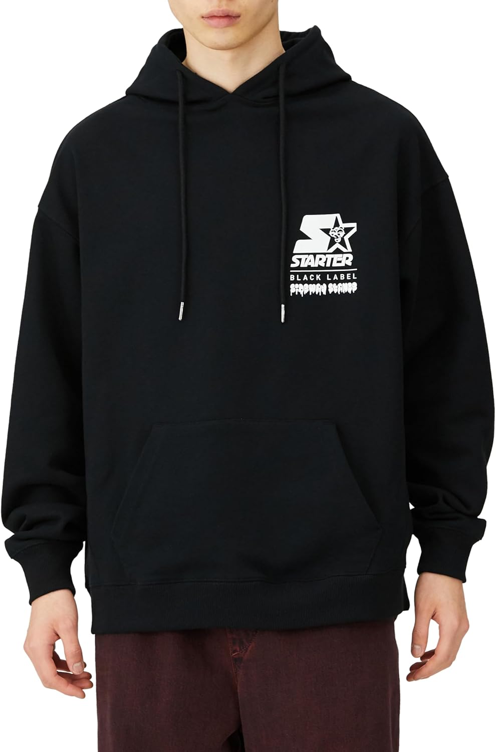 

Худи Inprobes 70198 для мужчин (коллаборация SIDEWAY STANCE x STARTER BLACK LABEL) - флисовая толстовка с капюшоном Improves, черный
