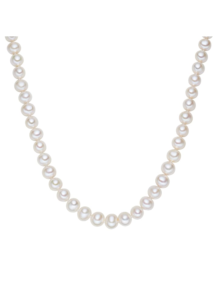 

Lulu & Jane Жемчужное колье, серебро 925 пробы, пресноводный культивированный жемчуг белого цвета