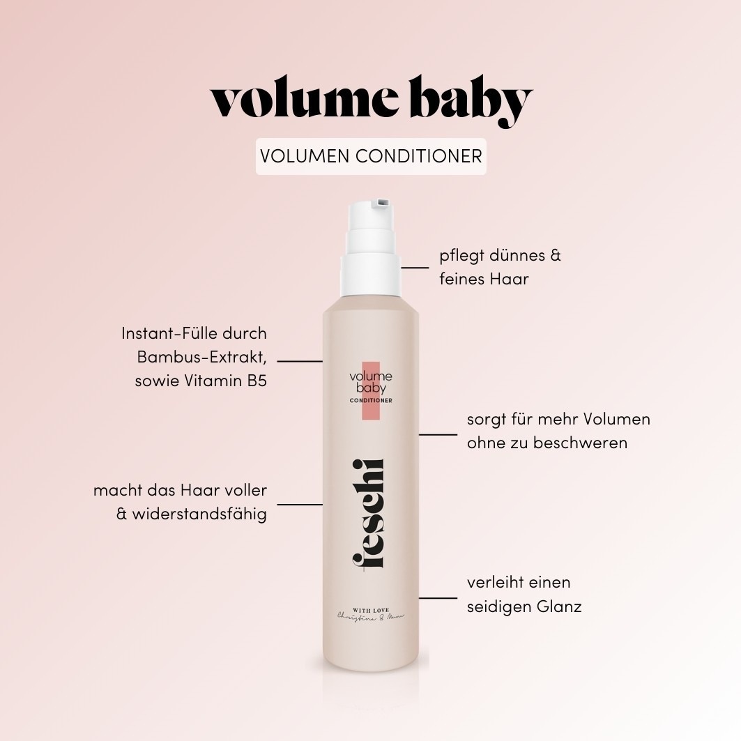 Кондиционер для волос volume baby Feschi, объем 200 мл — фото 2