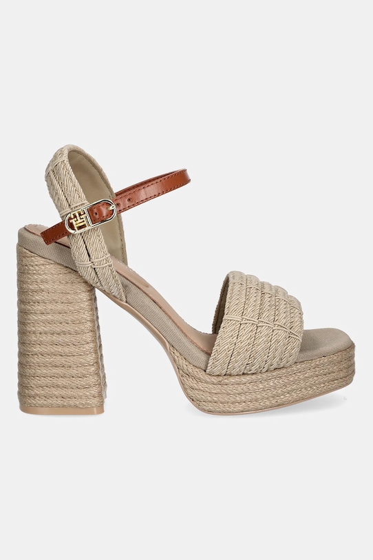 Сандалии Rope Heel Platform Sandal Tommy Hilfiger, бежевый — фото 2