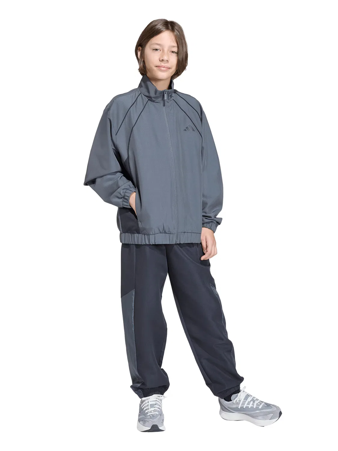 Спортивный костюм Adidas Sportswear темно-серого цвета — фото 2