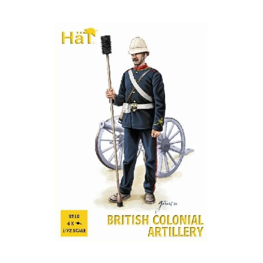 

Британская колониальная артиллерия, Historical Plastic Military Figures - Victorian (1:72) (Hat Industries)