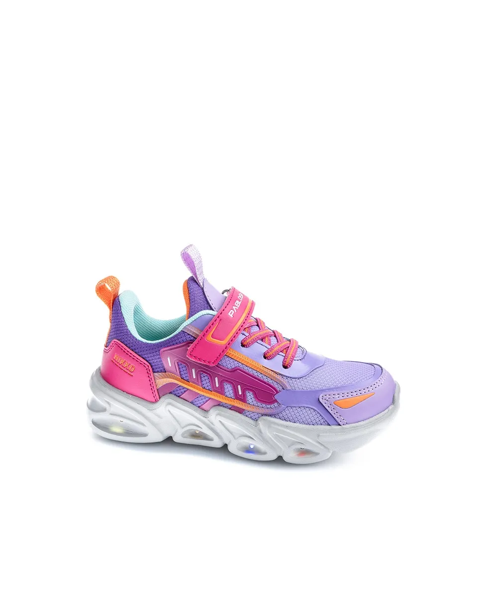 

Детские сандалии на липучках Pablosky, фиолетовый