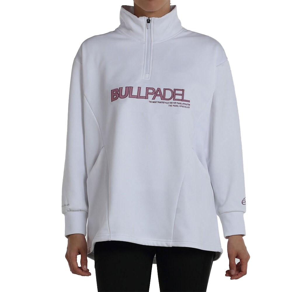 

Толстовка Bullpadel Inane Half Zip, белый