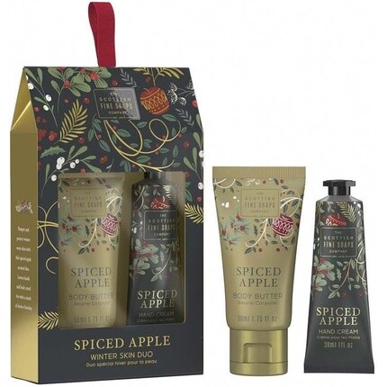 

Scottish Fine Soaps Spiced Apple Winter Skin Care Duo 30мл 50мл