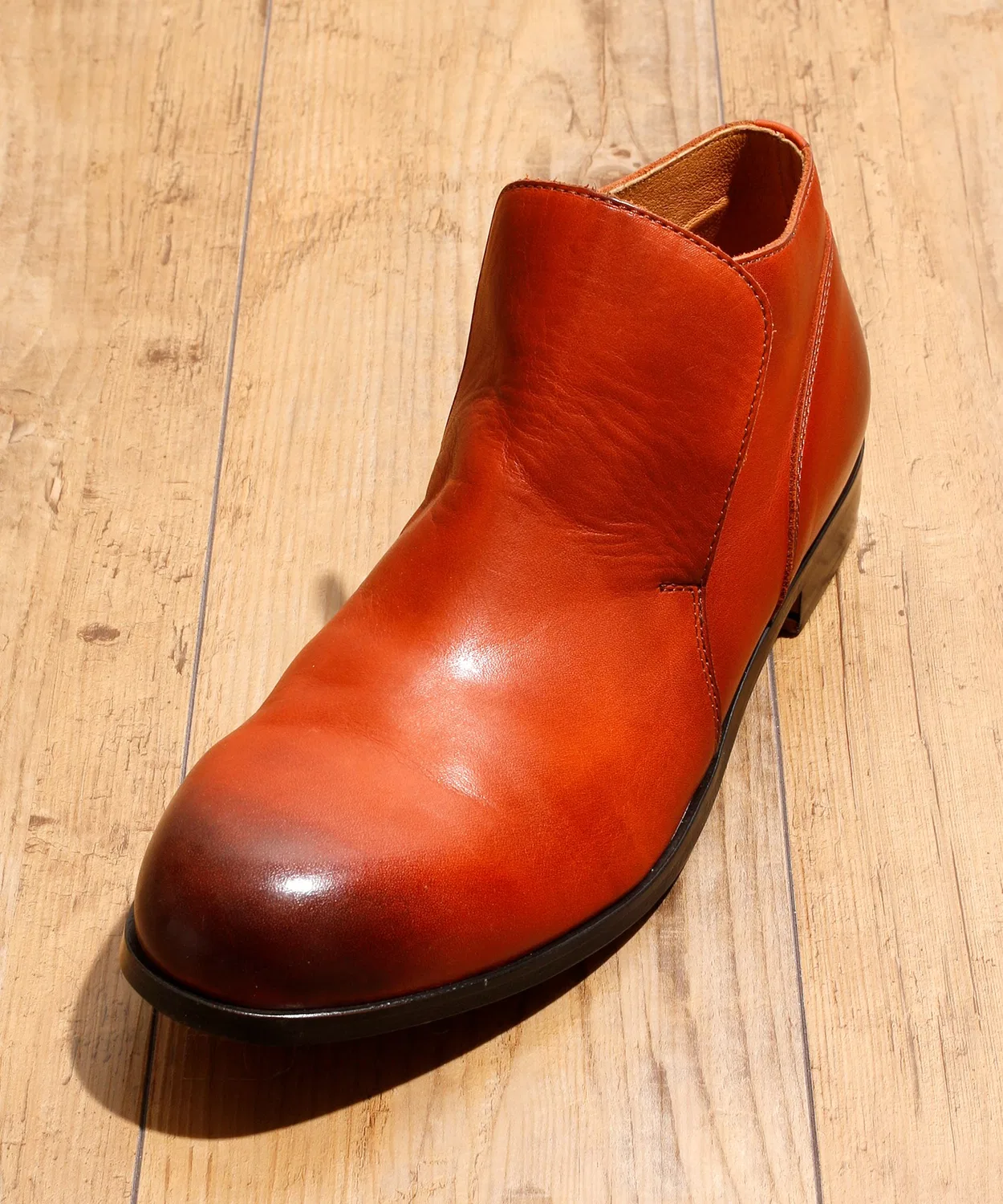 Ботинки короткие INSTEP GORE SHORT BOOTS из кожи, PADRONE, верблюжий — фото 2