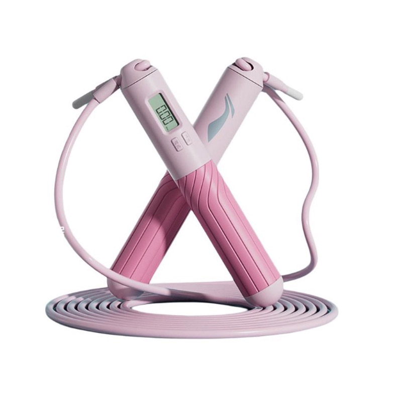 

Скакалка материал троса pvc стальной трос, материал ручки abs силикон для взрослых примерно 2,8 м LINING, 331 Jump Rope Powder[Precise Counting/Non-Tangle Rope]