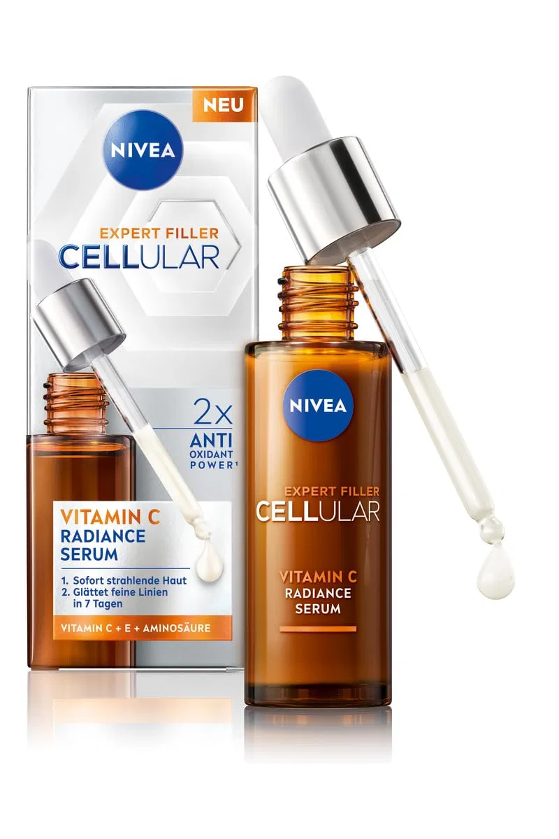 Сыворотка Beiersdorf — Для лица Nivea Cellular Expert Filler Vitamin C Radiance Serum, 30 мл