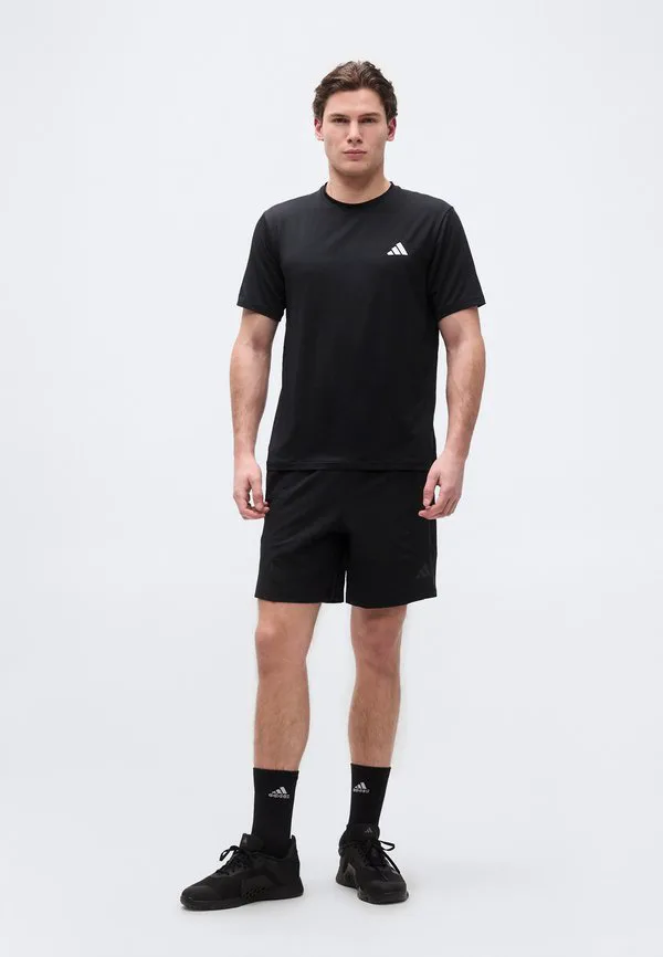 Спортивная футболка первой необходимости для тренировок Adidas Performance, Black — фото 2