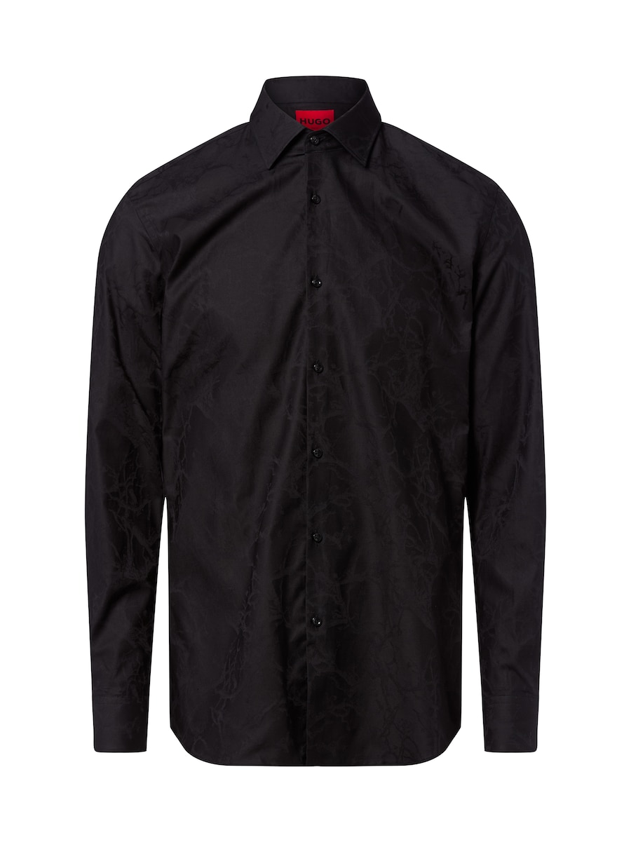 

Рубашка делового кроя Slim Fit HUGO Kenno, черный