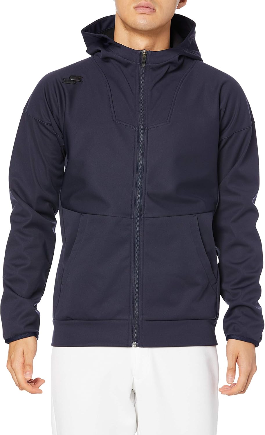 

Мужская толстовка с длинным рукавом и застежкой-молнией SSK Bonding Sweat Hoodie, темно-синий