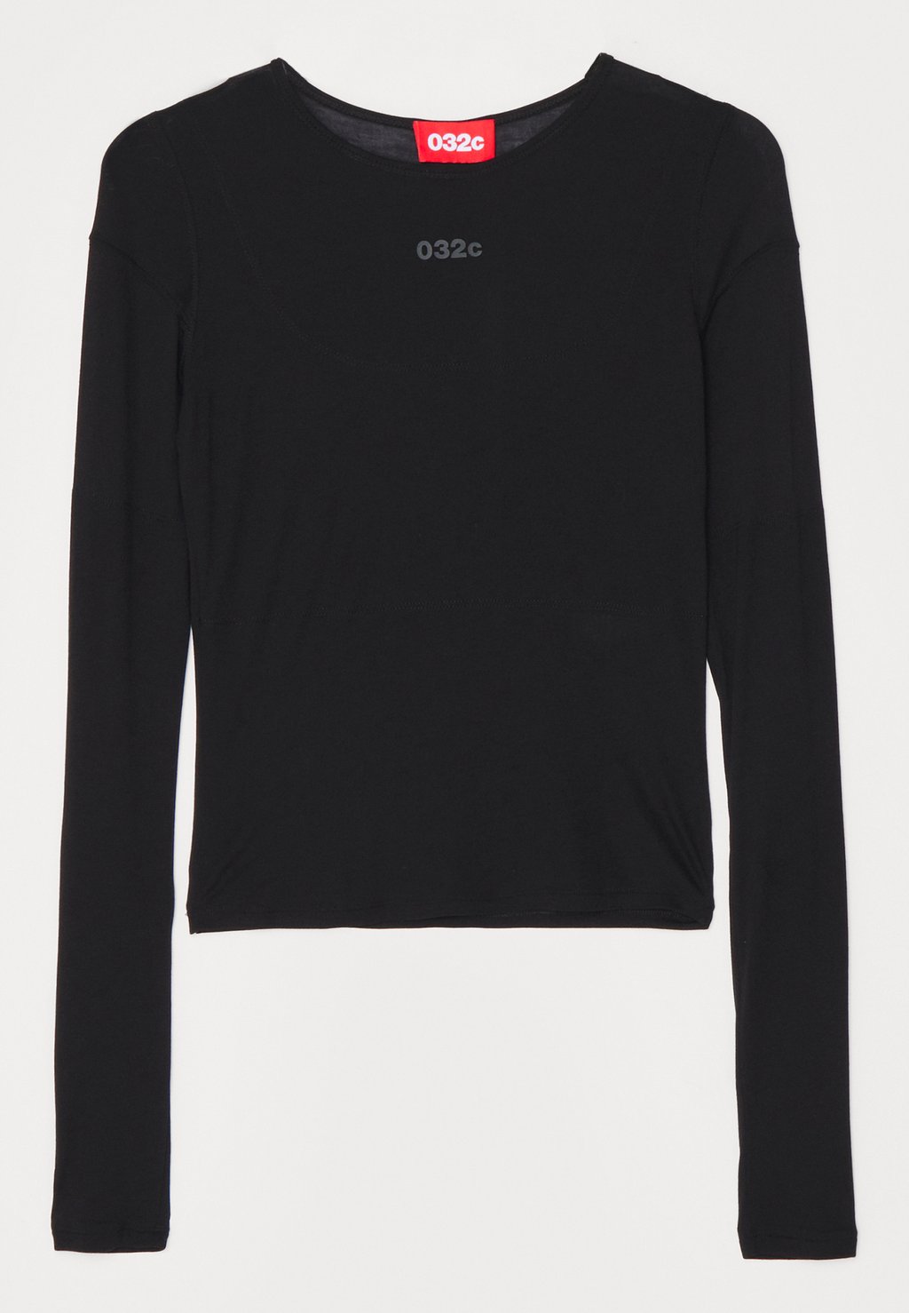 

Топ с длинными рукавами PILATES MOM LAYERED FITTED LONGSLEEVE 032c, черный