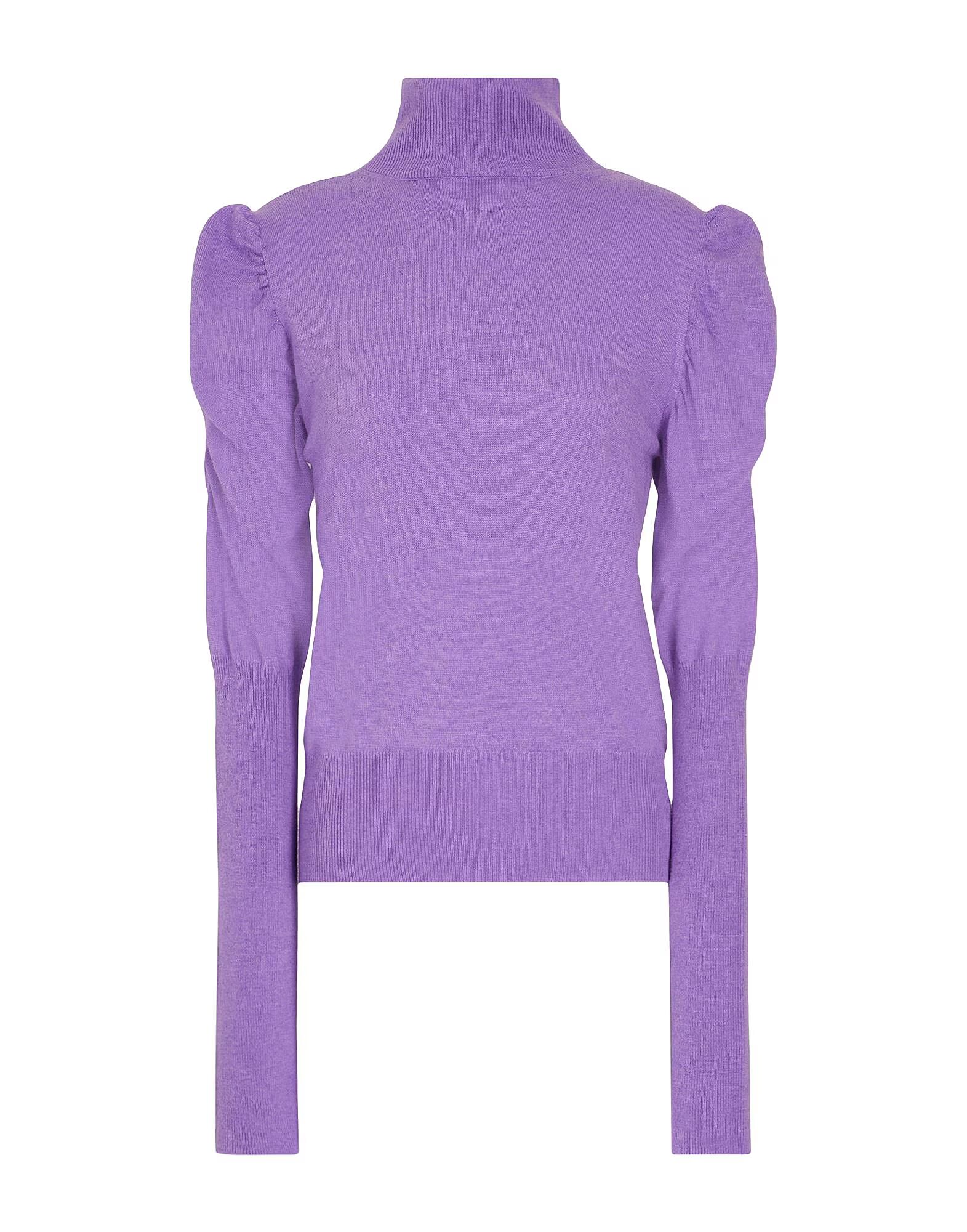 

Водолазка Knit Puff Sleeve Sweater 8 By Yoox, лиловый