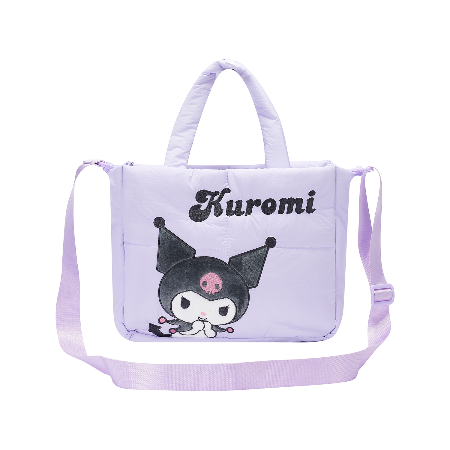 

Sanrio Полиамидная женская сумка через плечо Regular фиолетового цвета