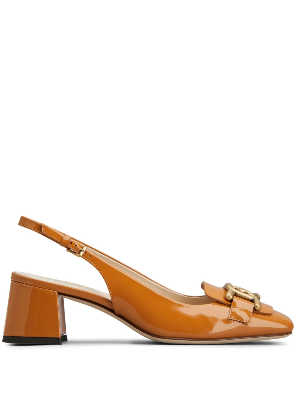 Туфли Cuoio 50 с логотипом TOD'S, оранжевый