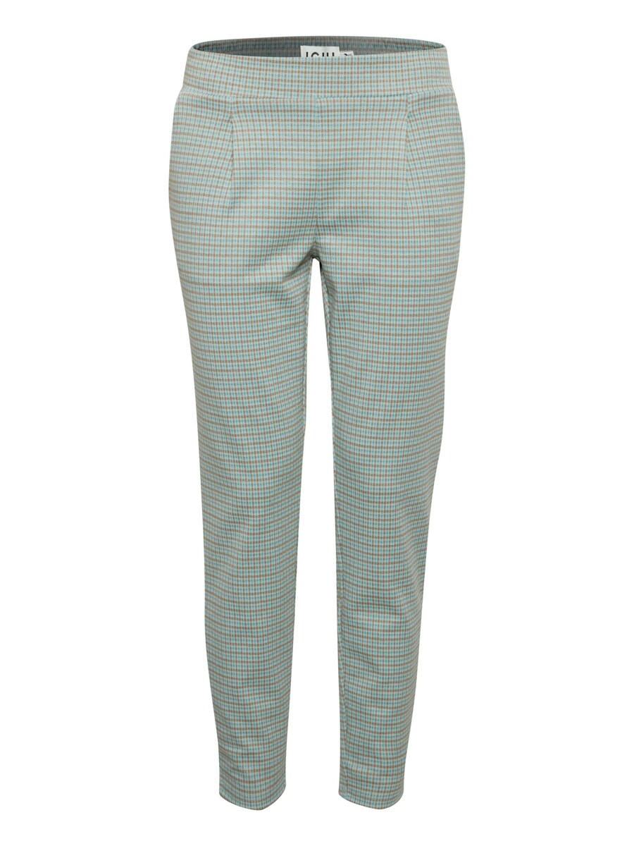 

Брюки чинос ICHI Slim fit Chino Pants KATE, цвет grey/green