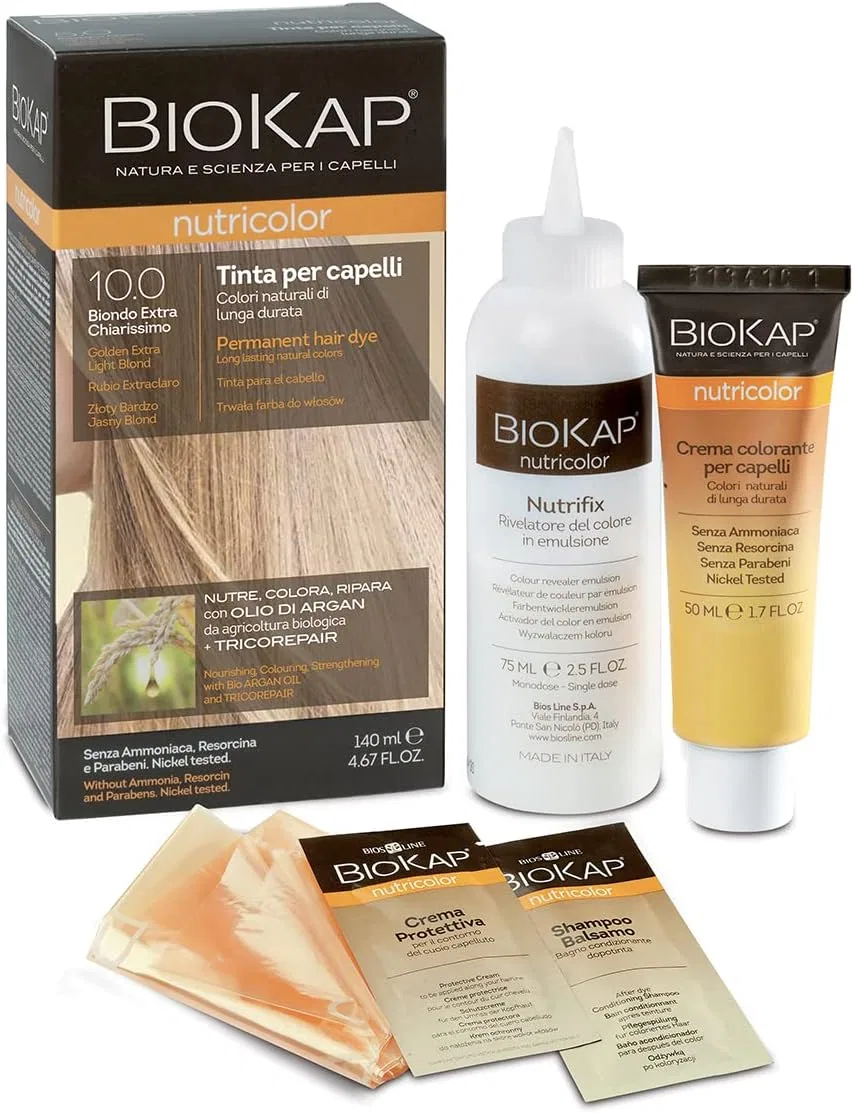 Краска для волос Biokap Nutric 10.0 Biondo Exch Bios Line