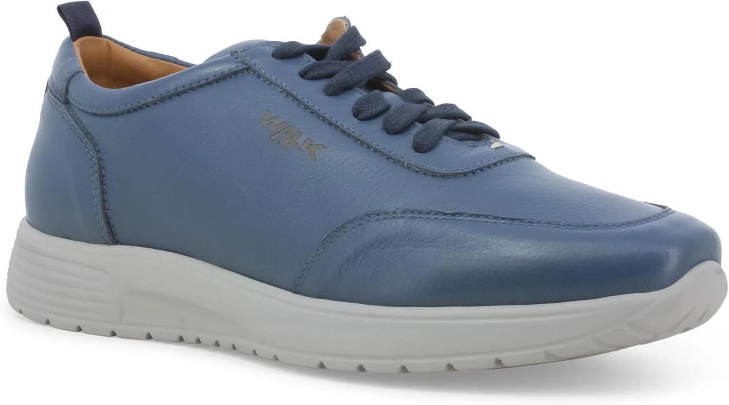 Джинсы Melluso Walk U16268Z Herren Schuhe Кроссовки Keilabsatz Schnursenkel Leder, синий — фото 2