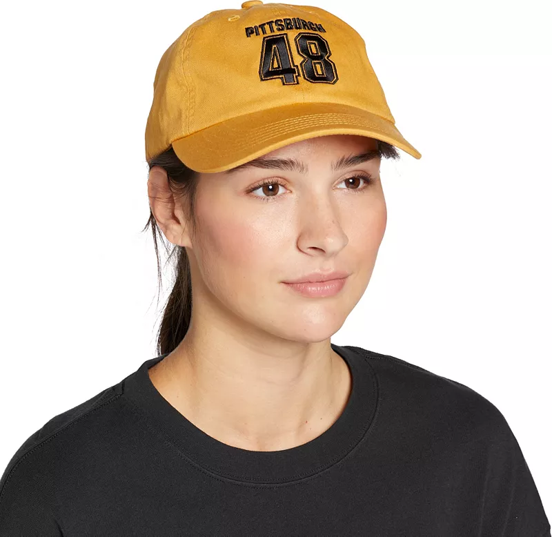 

Потертая кепка DICK's Heritage Shop DICK'S Sporting Goods, золотой/черный