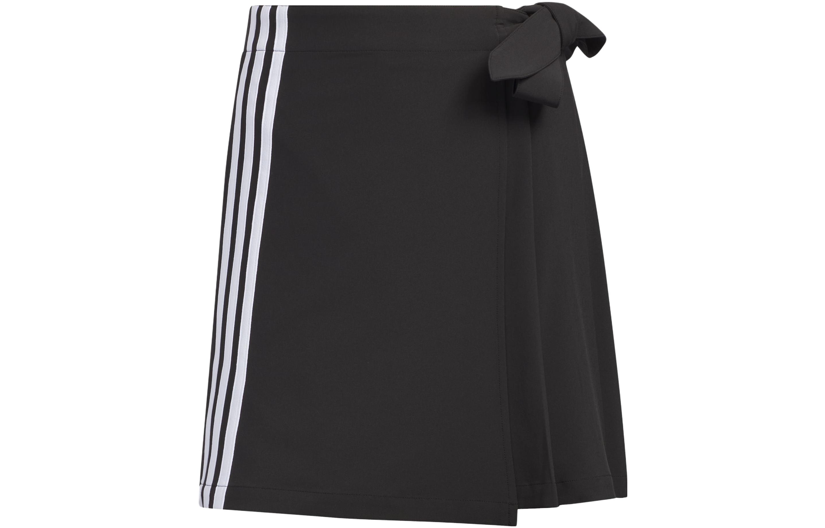 Женская черная повседневная короткая юбка Adidas Neo — фото 2