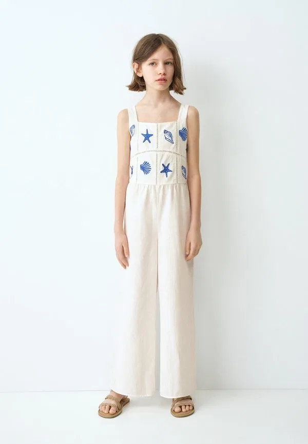 Детский комбинезон Mango Kids, White