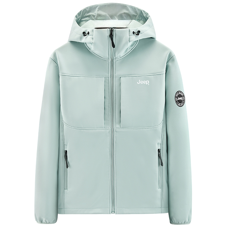 

Куртка Unisex Hooded Fleece lined Others Jeep, ether синий