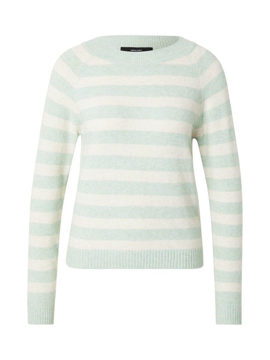 

Тонкий вязаный свитер VERO MODA Sweater VMDoffy, цвет cream/mint