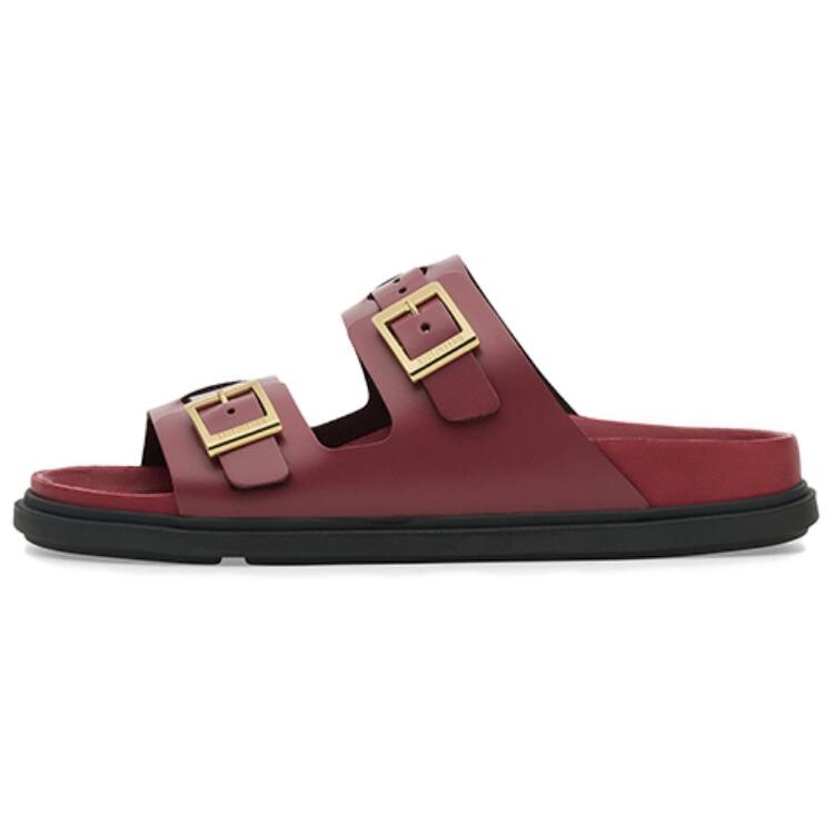 

Шлепанцы женские красные Birkenstock