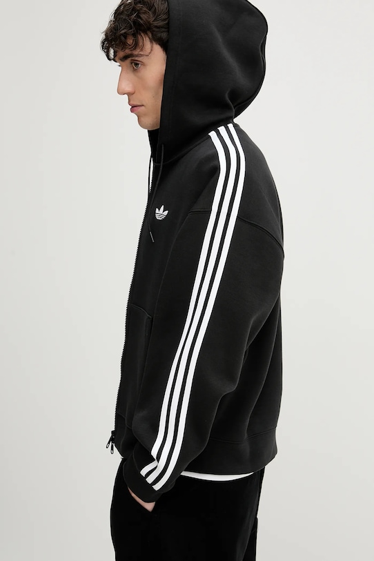 Толстовка Худи для прогулок Adidas Originals, черный — фото 4