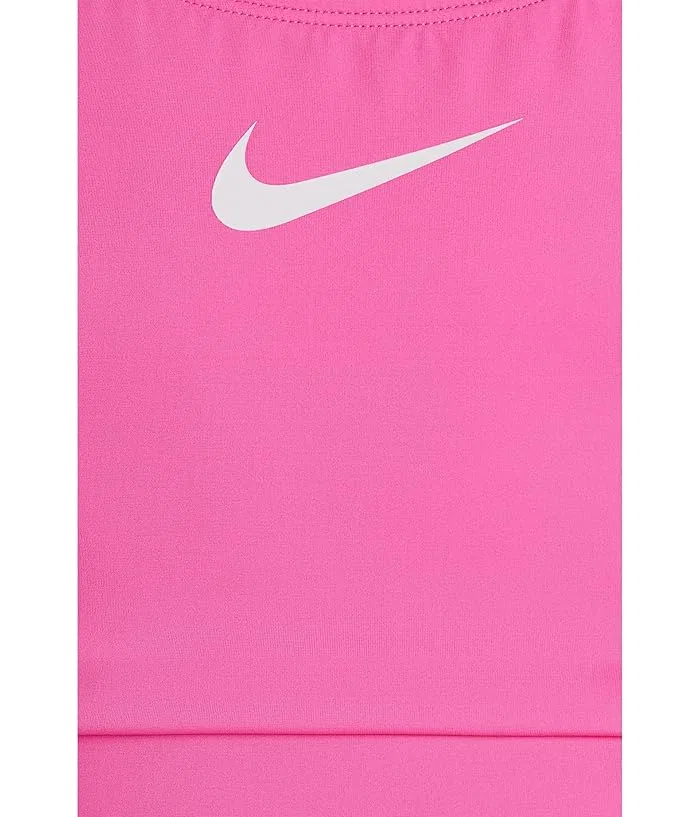 Купальник слитный рашенбэк Effortless Essential Nike Kids, Pink Glow — фото 3