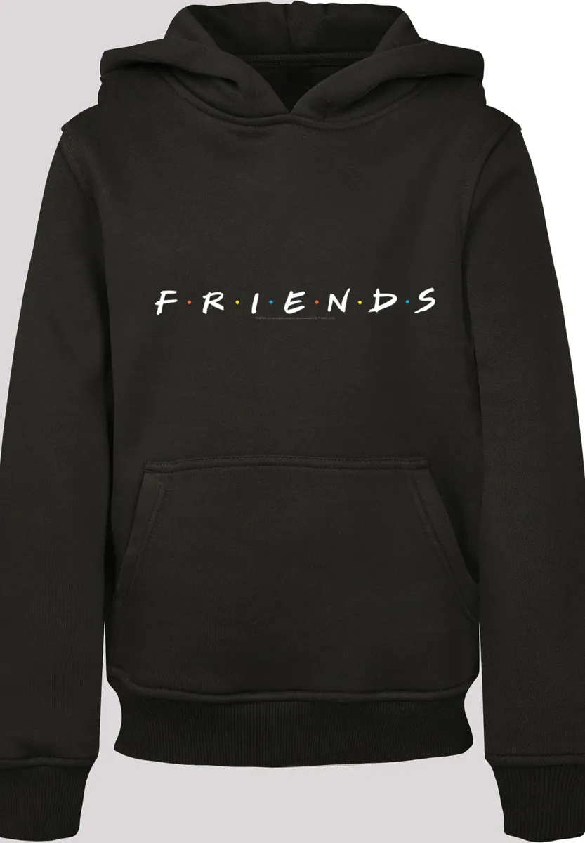 

F4NT4STIC Толстовка "F4NT4STIC Текстовый логотип Kinder Friends и базовая детская толстовка ", черный