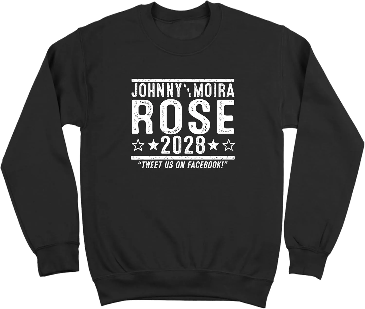 

Donkey Tees JOHNNY AND MOIRA ROSE 2028 - Юмористический сериал 2010-х XS-6X - Свитшот