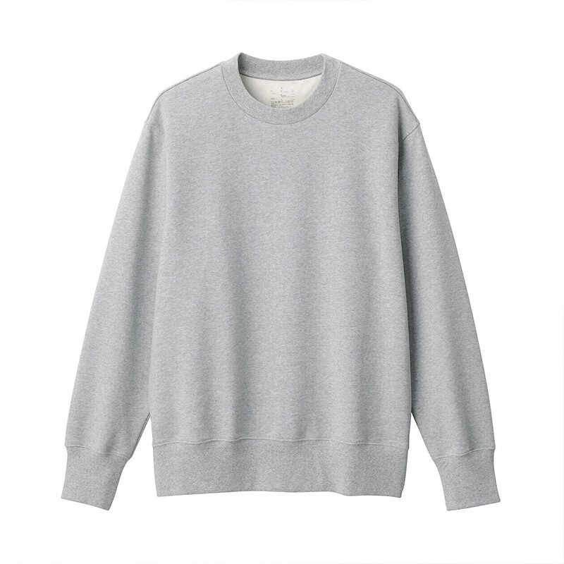 

Толстовка мужская Muji плотная, серый