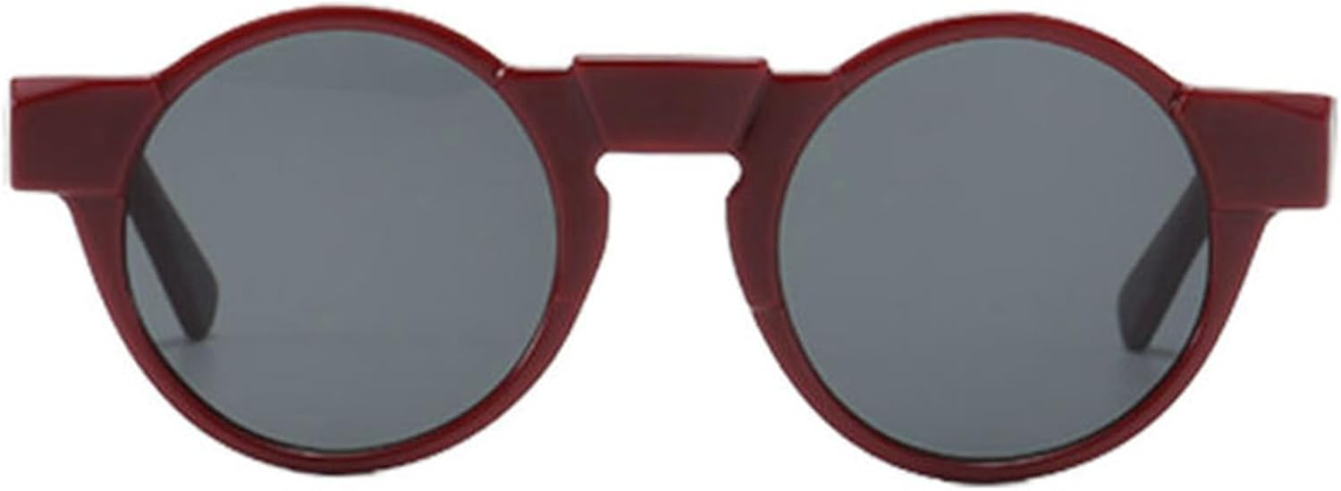 

Солнцезащитные очки Willochra Retro Small Round для женщин, модные градиентные солнцезащитные очки для улицы с защитой от УФ-излучения UV400, модные панк-очки для мужчин, C3