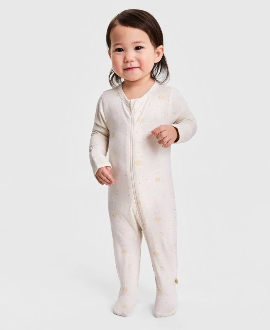 Детский комбинезон Everyday Baby Essentials для мальчиков с принтом и двусторонней молнией First Impressions — фото 2