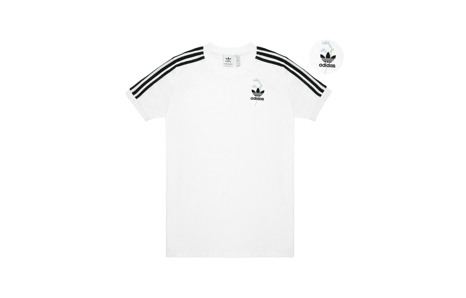 

Футболка унисекс белая Adidas Originals, белый