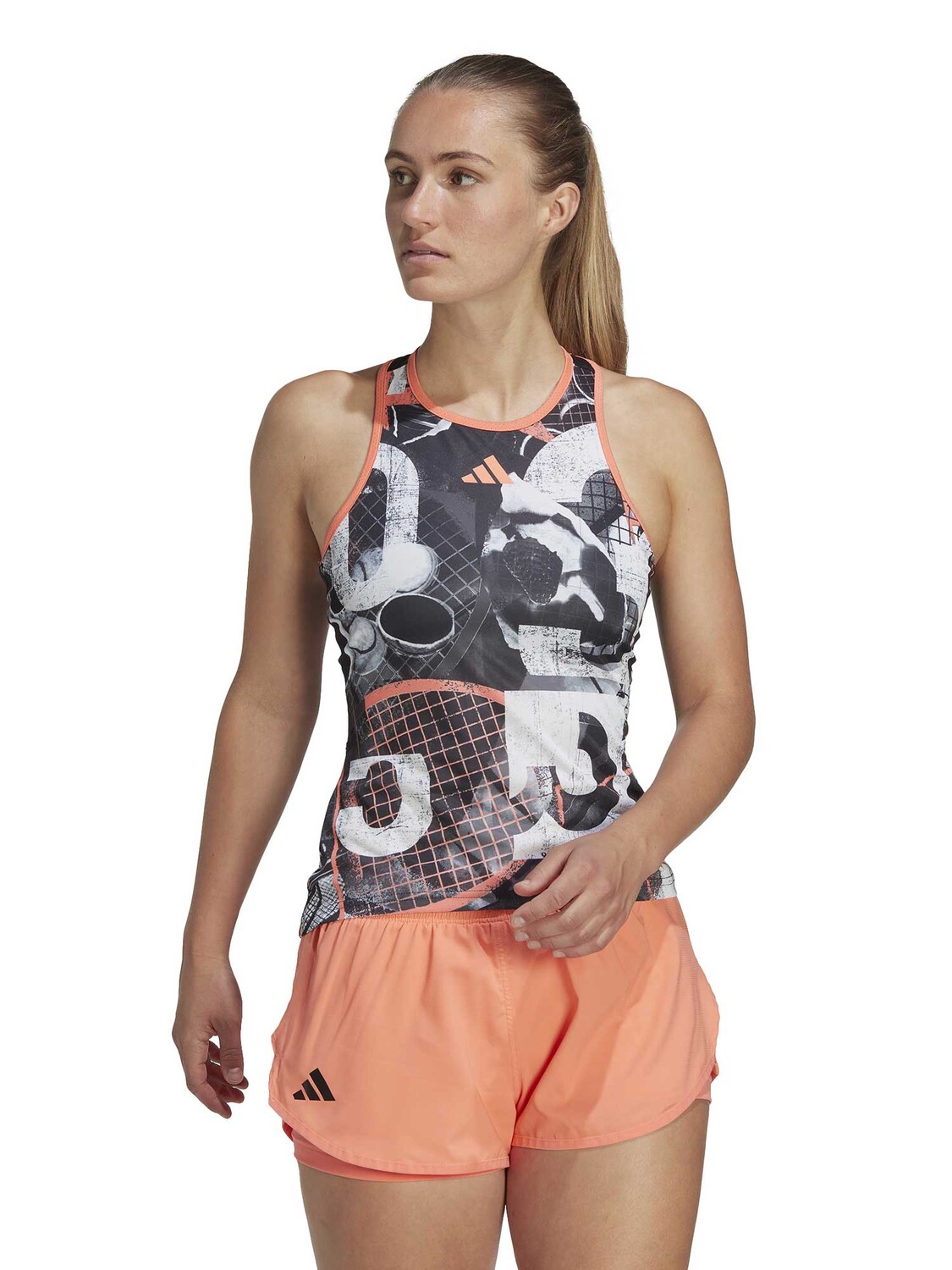 

Майка Adidas Performance Club Tennis Graphic, белый