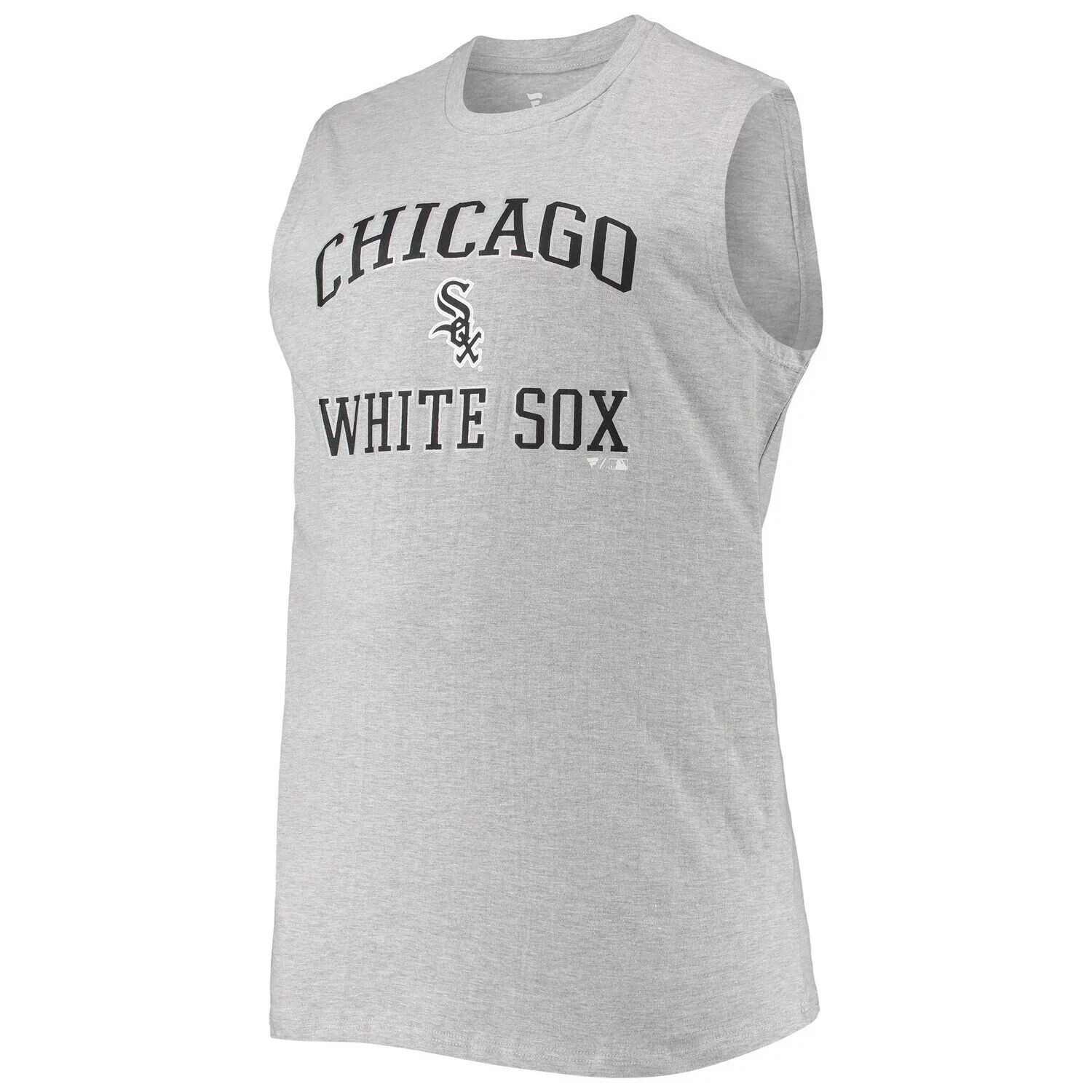 

Мужская майка Tim Anderson Heathered Grey Chicago White Sox Big & Tall Muscle Tank