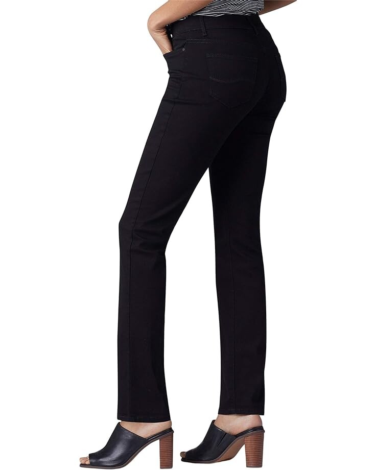 

Джинсы Lee Flex Motion Regular Fit Straight Leg Jeans, черный