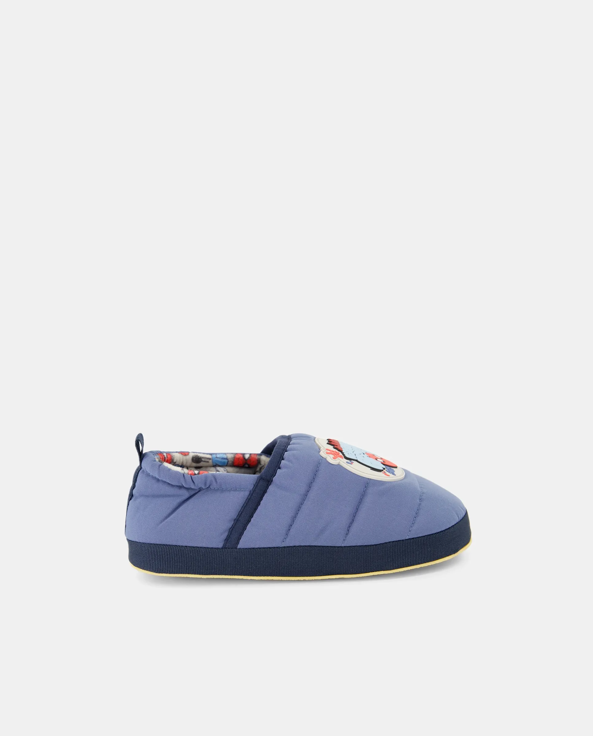 

Закрытые домашние тапочки для мальчика с принтом Человека-паука Kids El Corte Inglés, синий