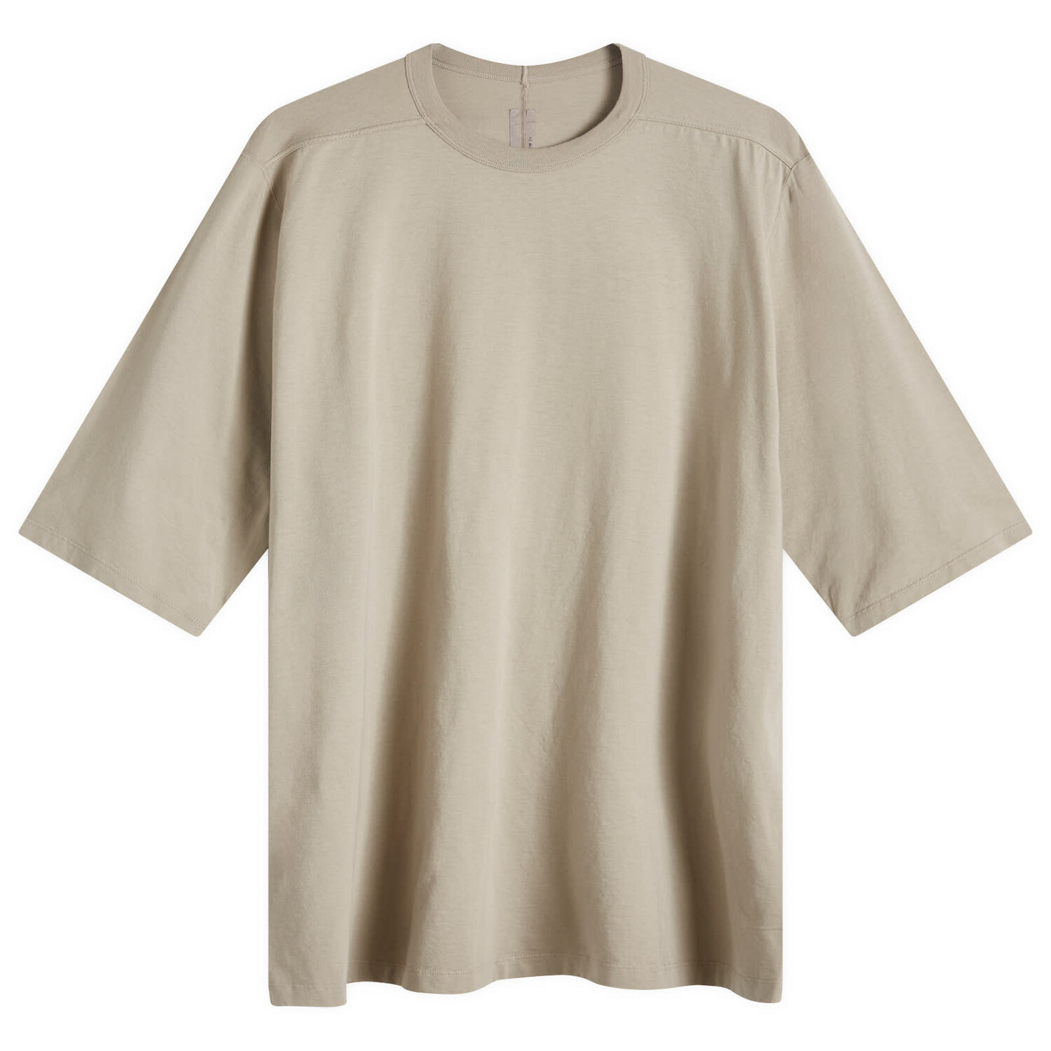 

Футболка Rick Owens Jumbo Lightweight Short Sleeve Tee, цвет Pearl
