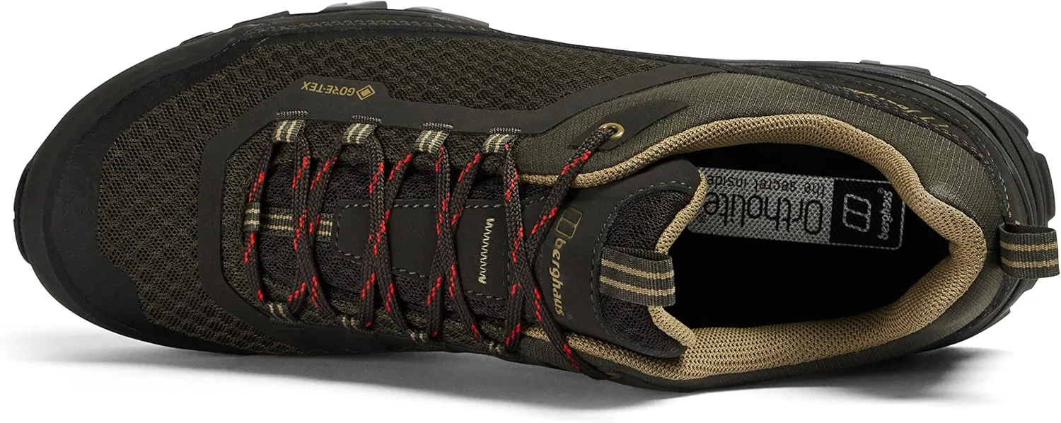 

Мужские походные ботинки Berghaus Ground Attack Active с Gore-Tex, темно-зеленый