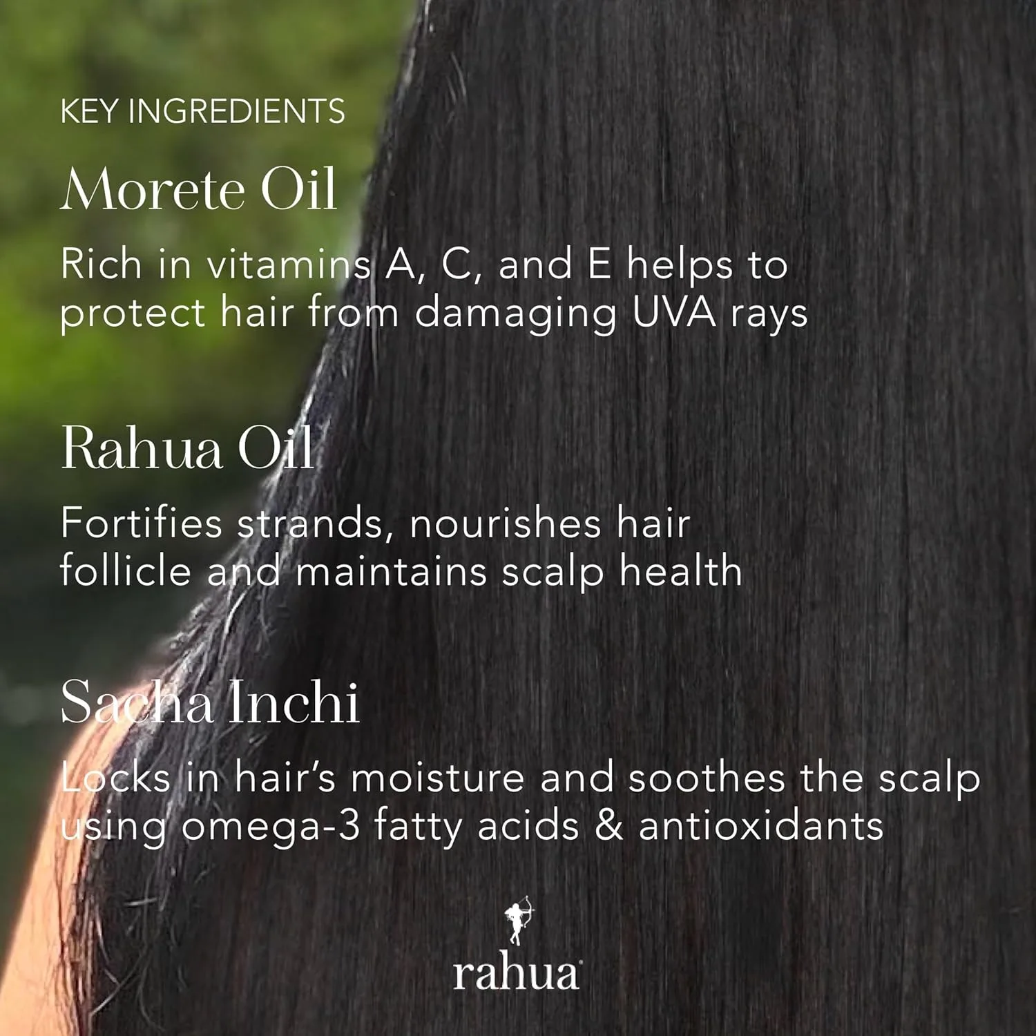 Rahua Hydration увлажняющий кондиционер для волос с манго и маракуйей, уход за сухими волосами, секущимися кончиками и кожей головы 275 мл (.), green — фото 4